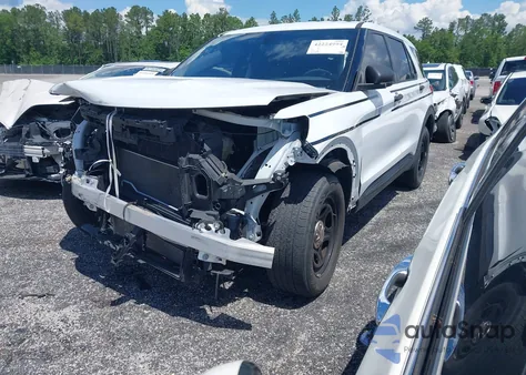 2021 Ford Police Interceptor из США, поврежденный, VIN 1FM5K8AB5MGA19375